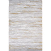 Covor KARIZMA 02828E, 160x230 cm, forma dreptunghiulara, fibre sintetice, auriu/gri