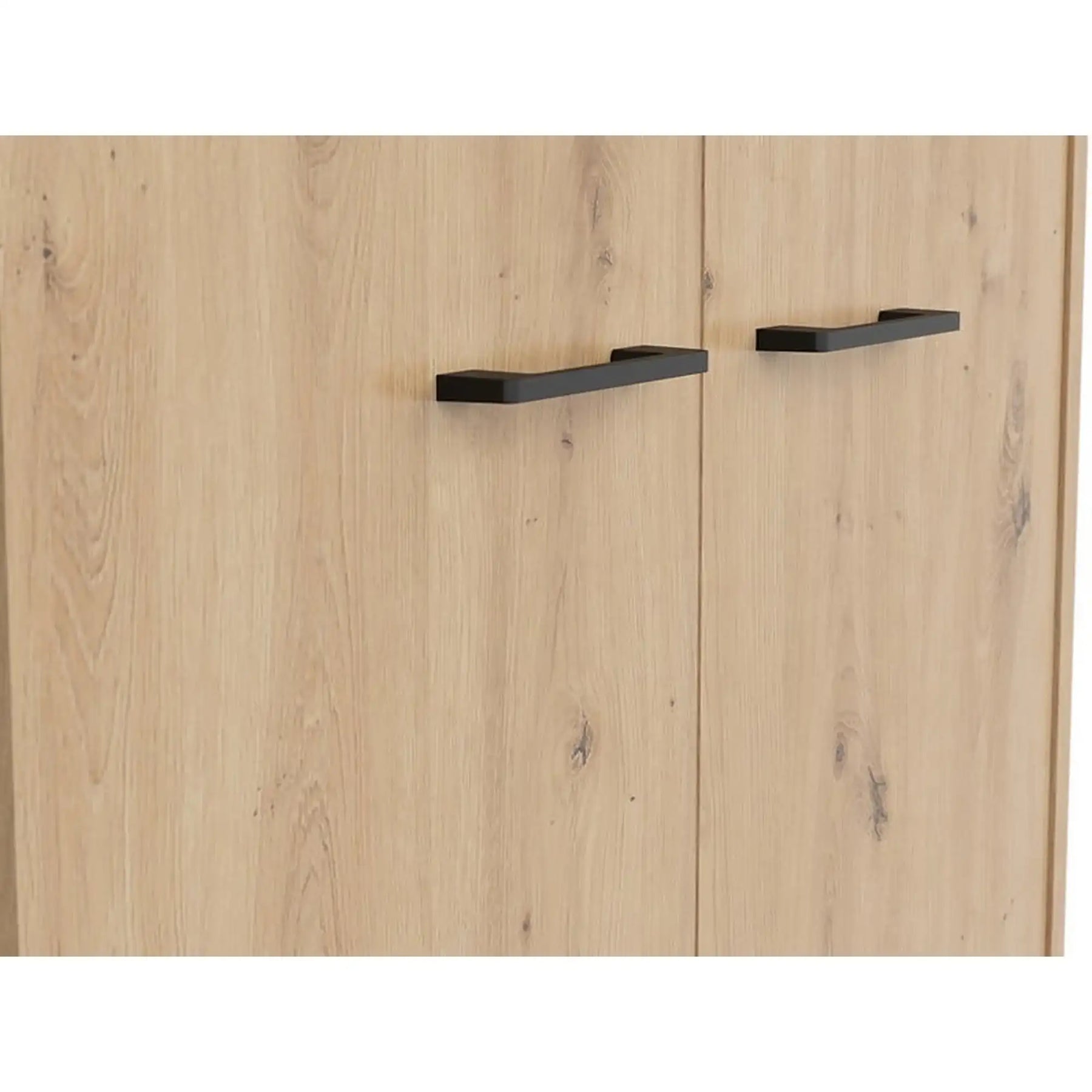 Dulap SPACE OFFICE, stejar artisan, PAL laminat, 80x37x203 cm