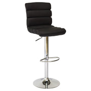 Scaun bar DETROIT OCN-38969, negru/crom