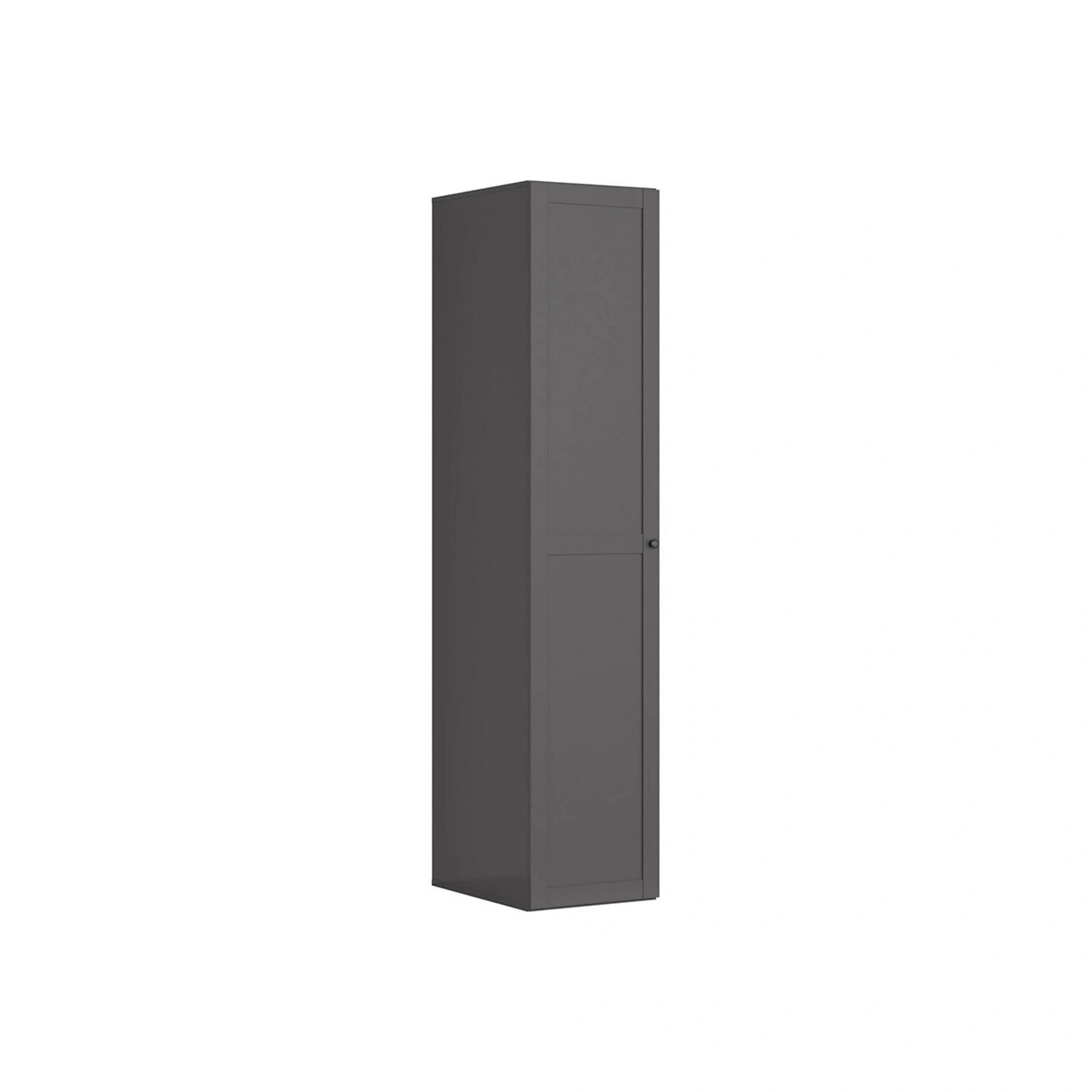 Dulap FLEX, gri grafit, PAL, cu o usa, 50x66x240 cm