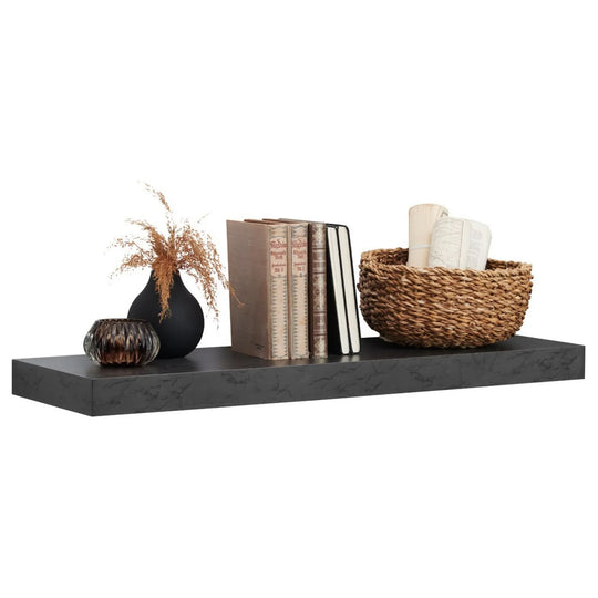 Polita ZACK, gri antracit, 100x25x5 cm