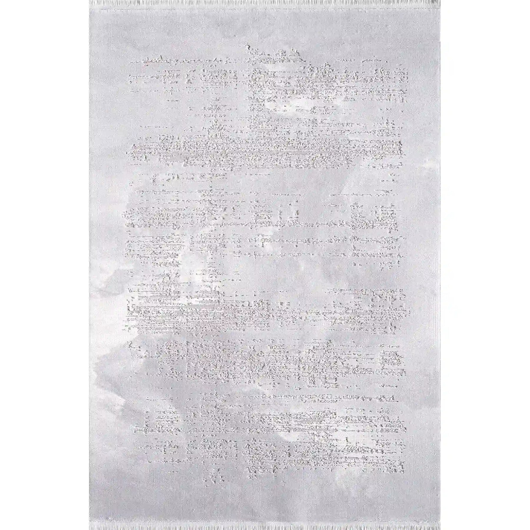 Covor MURANO 06431D, 80x150 cm, forma dreptunghiulara, acril, gri/crem