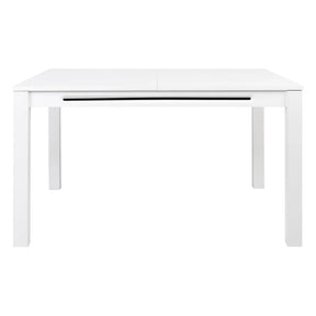 Masa extensibila ASSEN, alb, lemn, 140/190x90x76 cm
