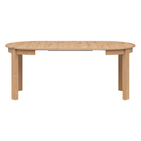 Masa extensibila BERNARDIN, stejar artisan, PAL laminat, 95/195x95x76 cm