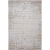 Covor KARIZMA 02811G, 160x230 cm, forma dreptunghiulara, fibre sintetice, gri/auriu