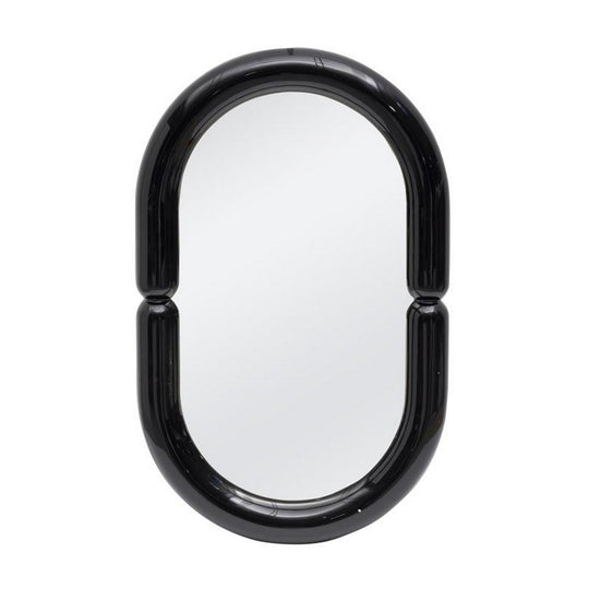 Oglinda POSTER, negru, 50x80 cm