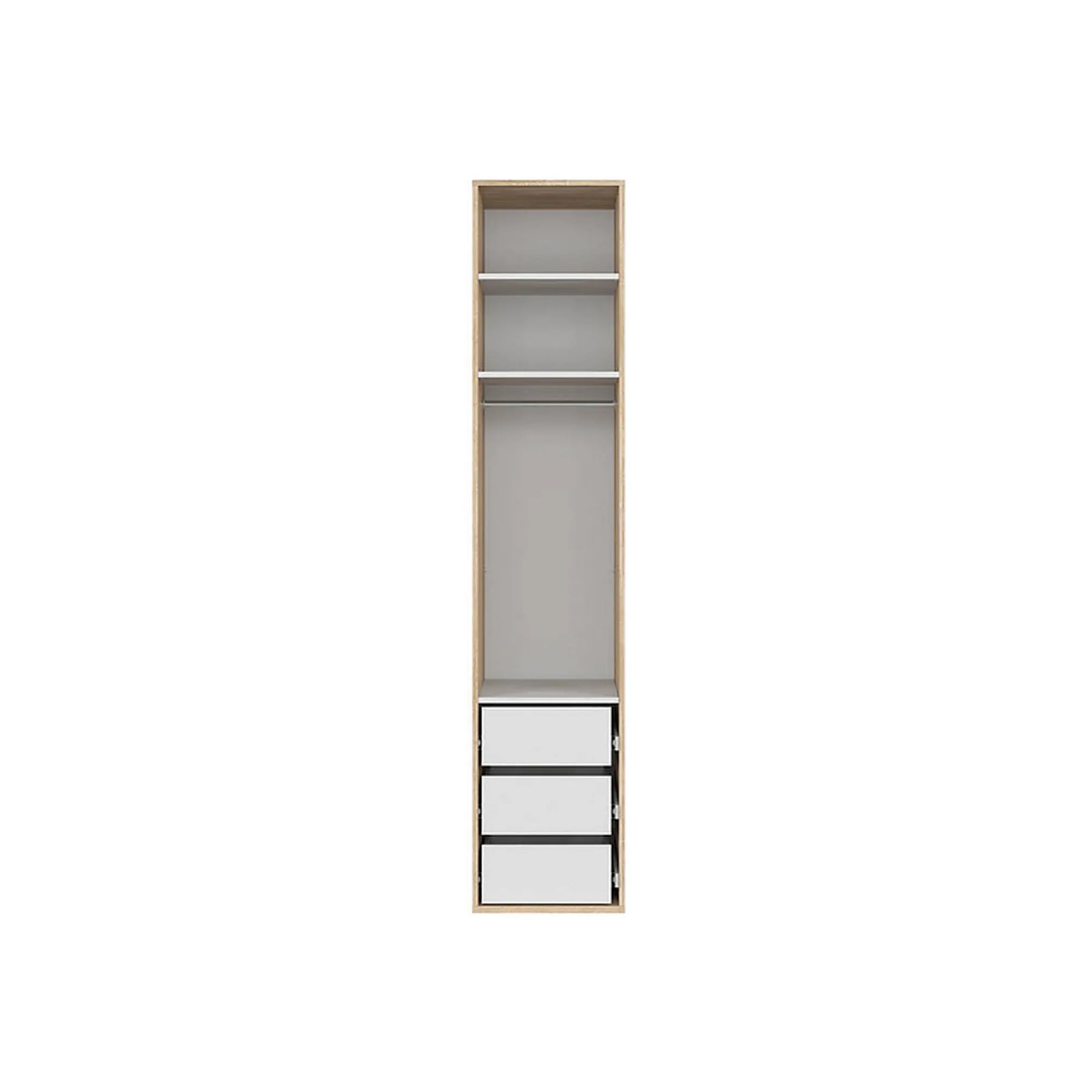 Dulap FLEX, stejar sonoma, PAL, cu o usa, 50x66x240 cm