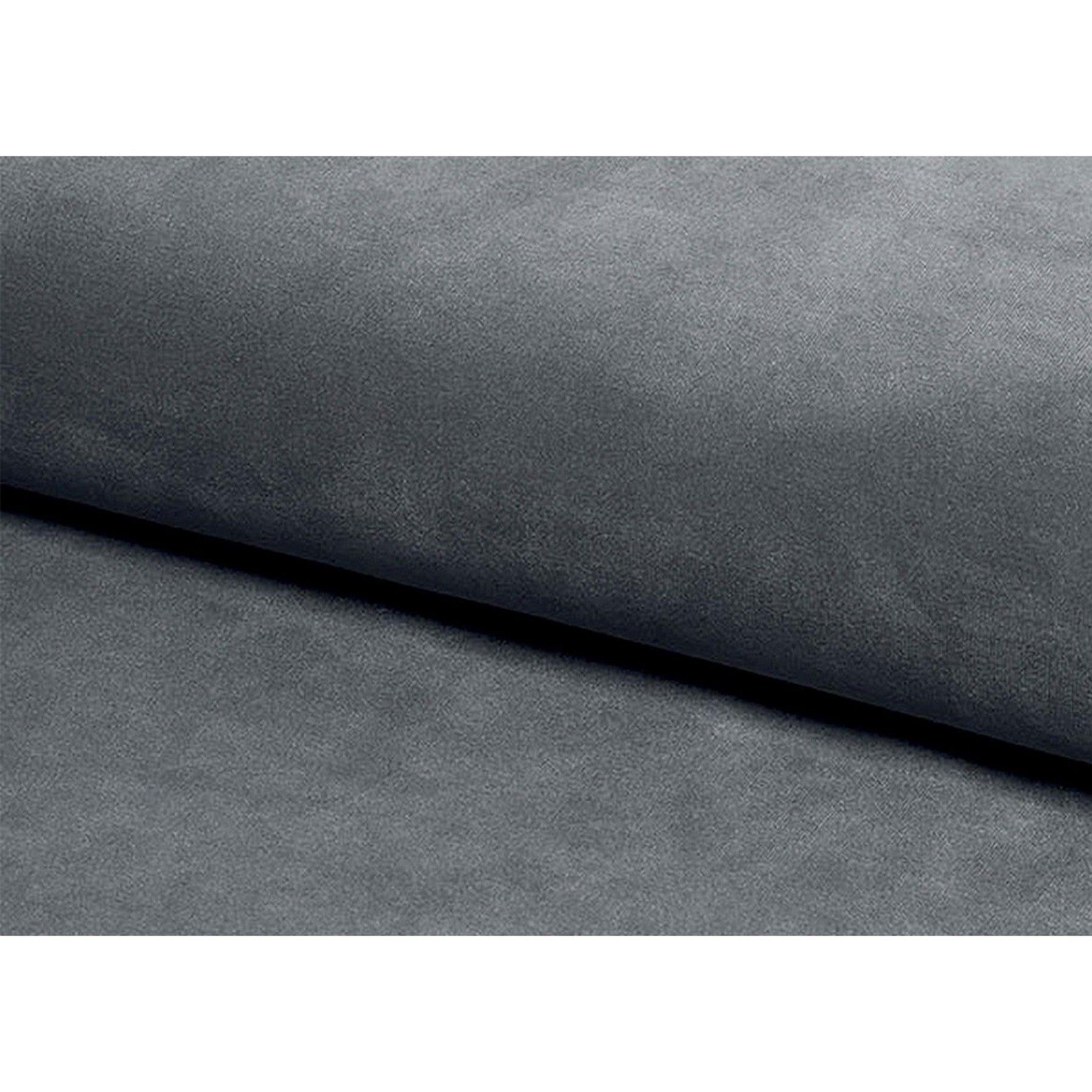 Fotoliu KARO, stofa catifelata gri/fag, 78x75x76 cm