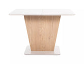 Masa extensibila CALIPSO, casmir/stejar, PAL laminat, 110/145x68x76 cm