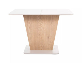 Masa extensibila CALIPSO, casmir/stejar, PAL laminat, 110/145x68x76 cm