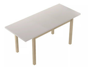 Masa extensibila ADAM, casmir/stejar, PAL laminat, 100/140x60x75 cm