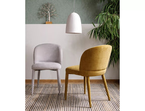 Scaun TINO, verde olive - Wind 33, stofa clasica, 50x45x81 cm