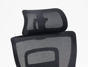 Scaun de birou WINNER, negru, plasa, 64x51x114 cm