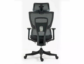 Scaun de birou WINNER, negru, plasa, 64x51x114 cm