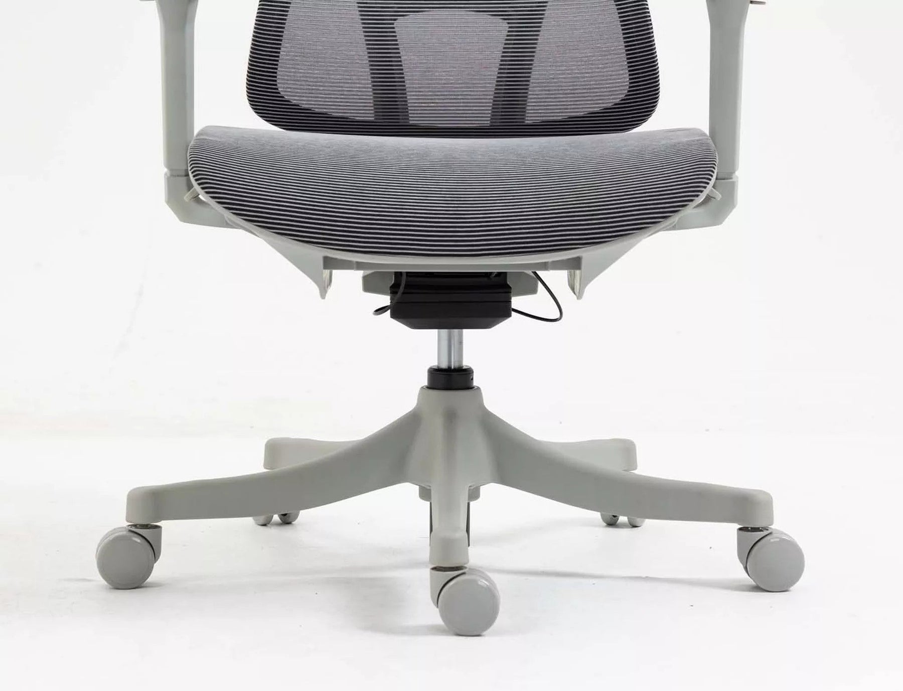 Scaun de birou WINNER, gri, plasa, 64x51x114 cm