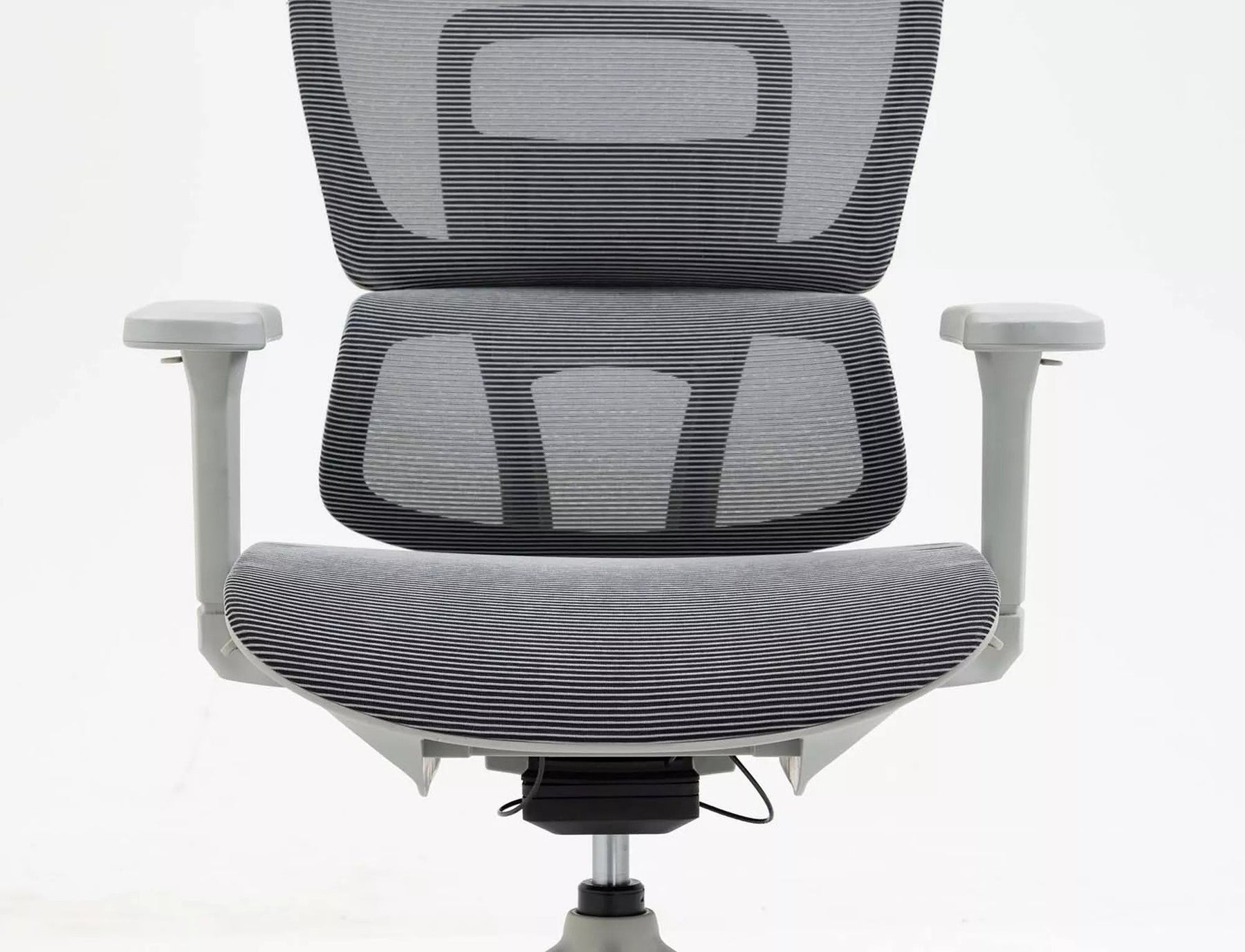 Scaun de birou WINNER, gri, plasa, 64x51x114 cm