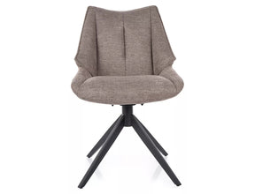 Scaun CODA, bej - Brego 34, stofa clasica/metal, 56x46x91 cm