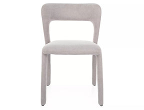 Scaun VICO, gri deschis - Wind 84, stofa clasica, 49x48x77 cm