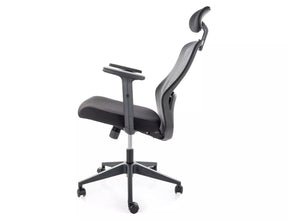 Scaun de birou Q-050, negru, 68x52x116/126 cm