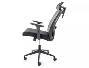 Scaun de birou Q-080, negru, 67x50x115/125 cm