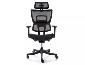 Scaun de birou Q-080 M, negru, 67x50x115/125 cm