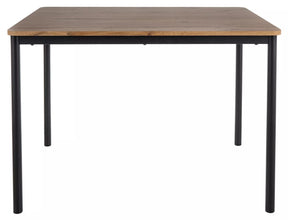 Masa CITY, stejar artisan/negru, 150x75x77 cm