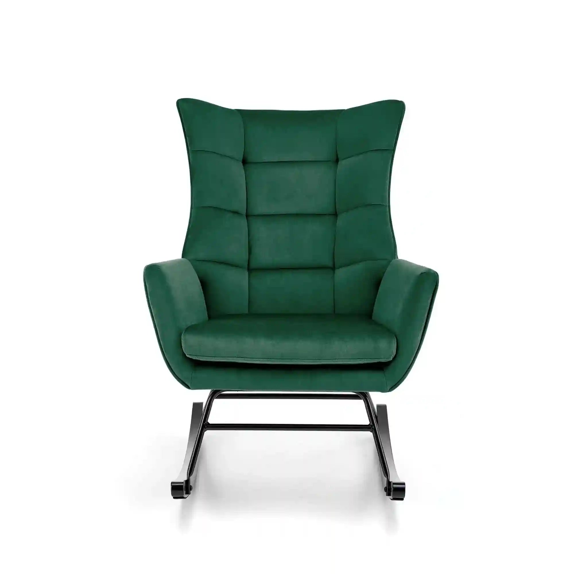 Fotoliu balansoar HOUSTON OCN-37618, verde/negru