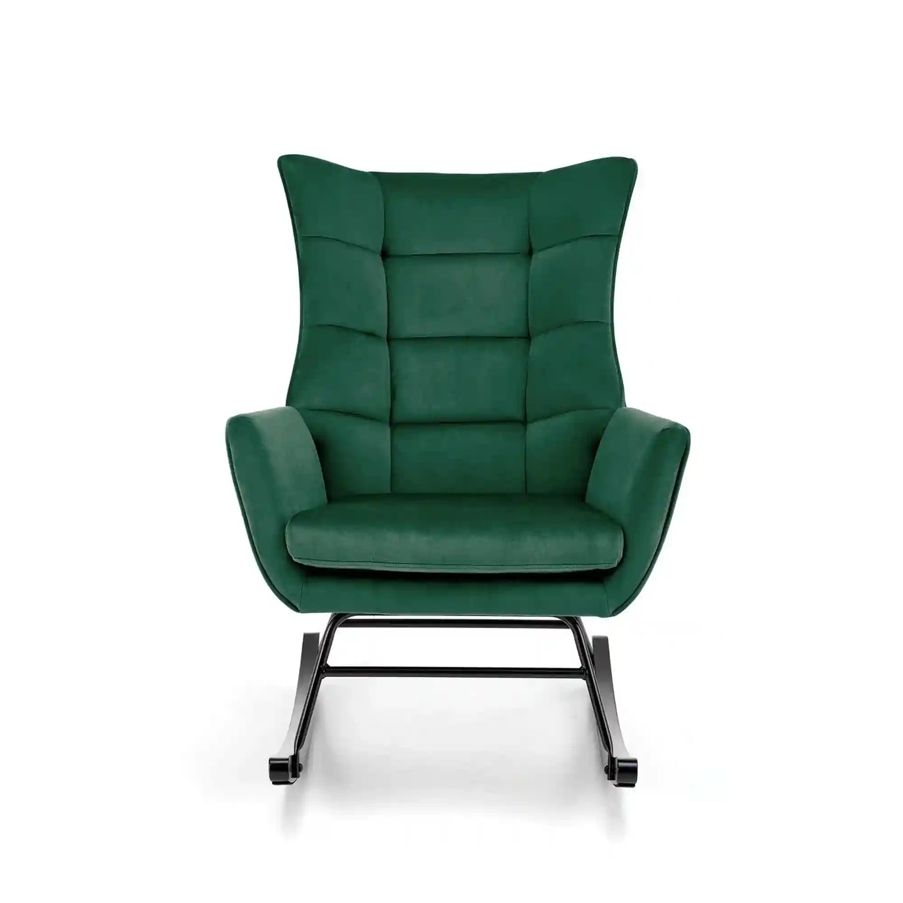 Fotoliu balansoar HOUSTON OCN-37618, verde/negru