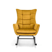 Fotoliu balansoar HOUSTON OCN-37619, galben mustar