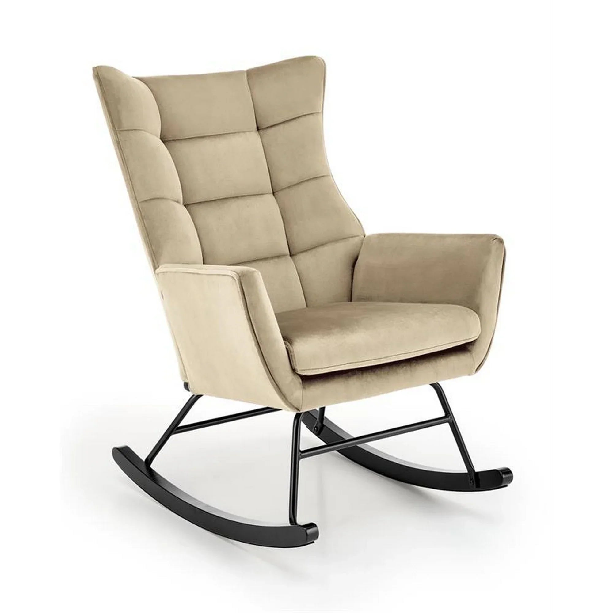 Fotoliu balansoar HOUSTON OCN-37620, bej/negru