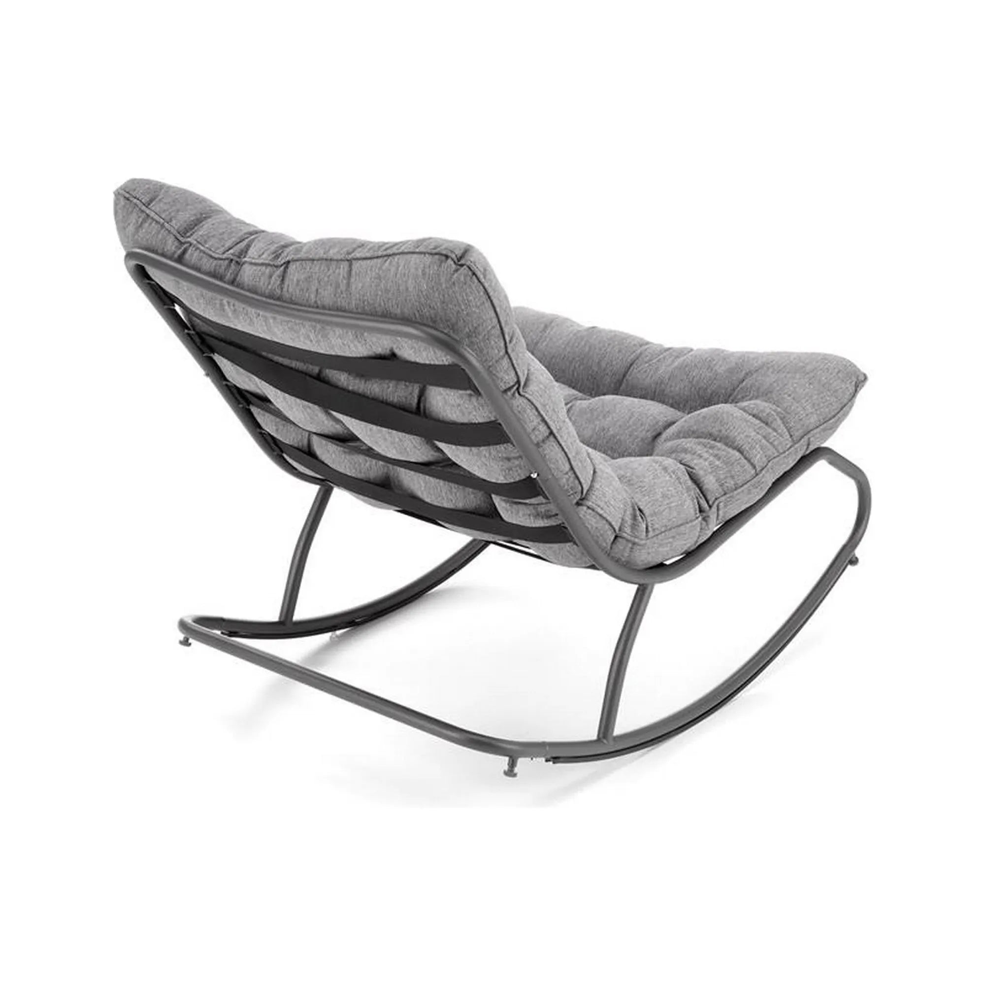 Fotoliu balansoar HOUSTON OCN-37641, gri/negru