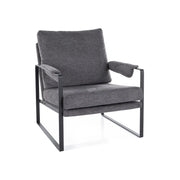 Fotoliu DETROIT OCN-39656, gri inchis