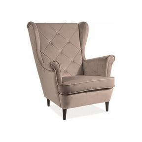 Fotoliu bej cu design elegant, ideal pentru living – primabucata