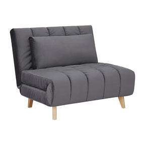 Fotoliu DETROIT OCN-39678, gri/fag