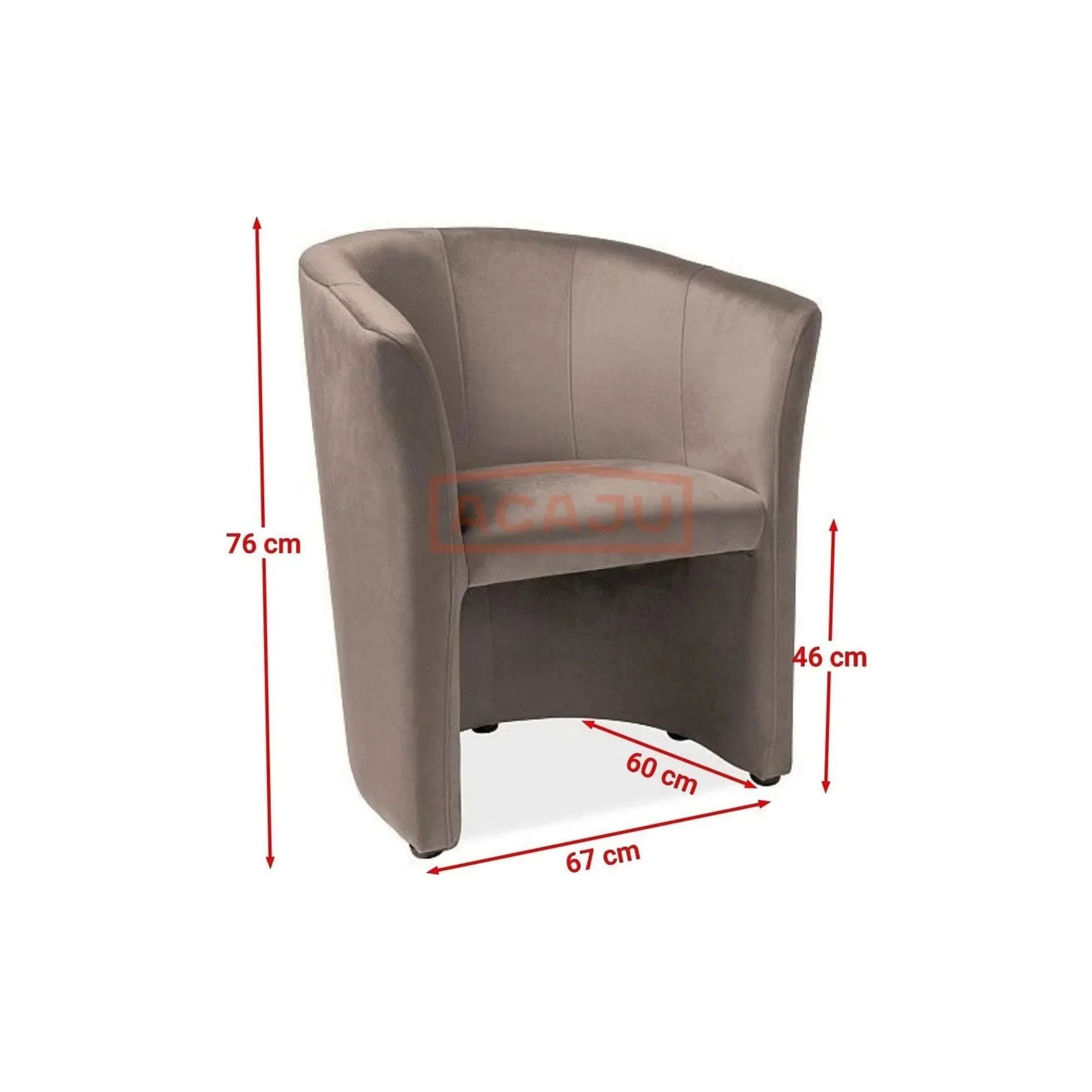 Fotoliu DETROIT OCN-39679, bej