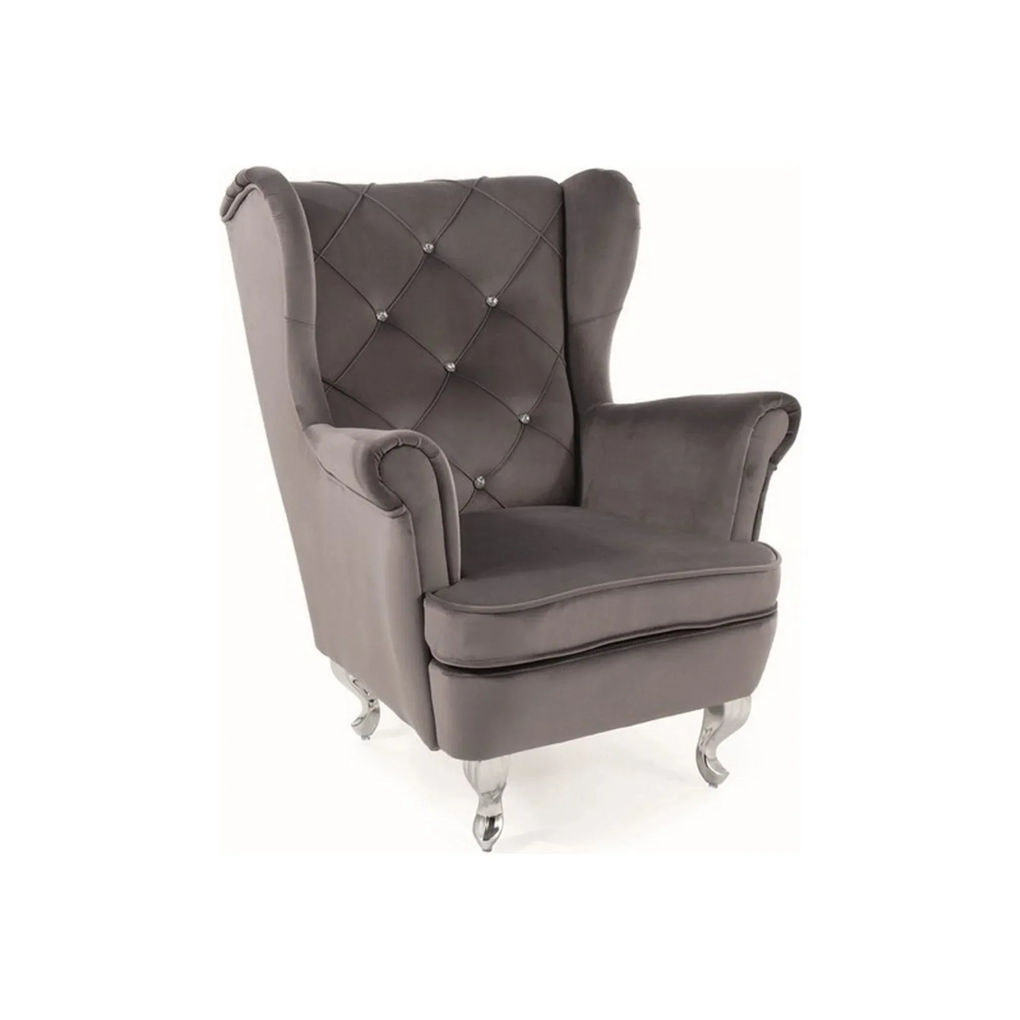 Fotoliu DETROIT OCN-39743, gri/argintiu