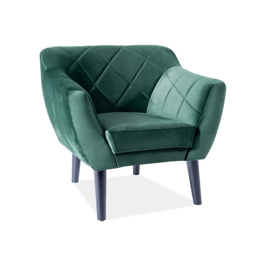 Fotoliu DETROIT OCN-39752, verde/wenge