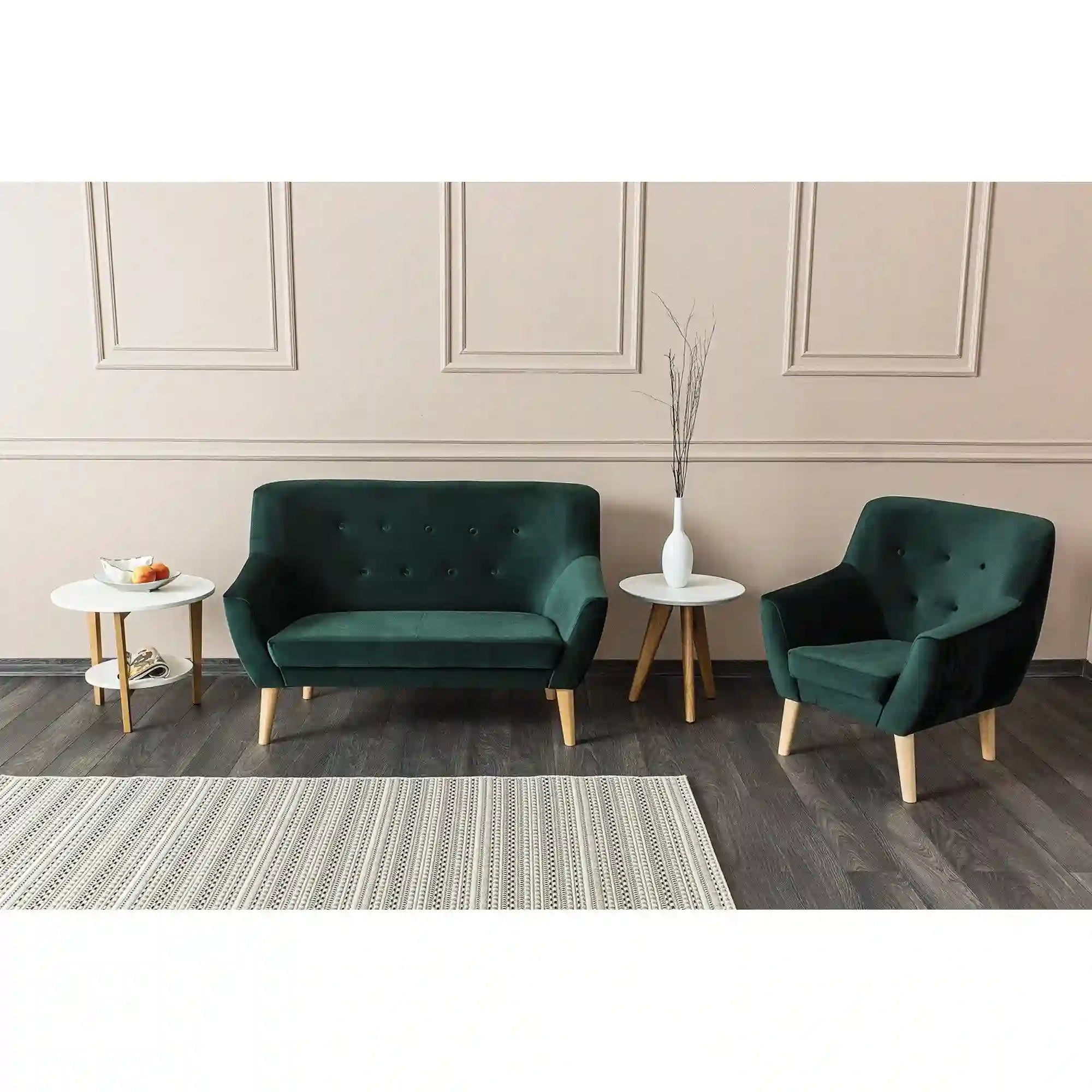 Fotoliu DETROIT OCN-39782, verde/fag