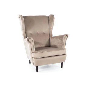 Fotoliu bej elegant, ideal pentru living confortabil – primabucata