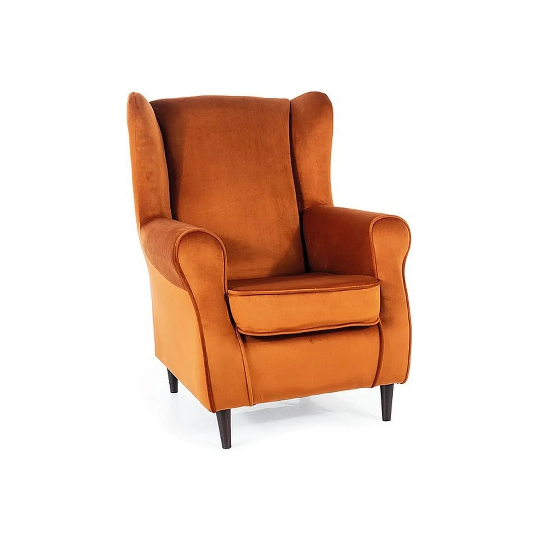 Fotoliu caramiziu elegant, ideal pentru living – primabucata