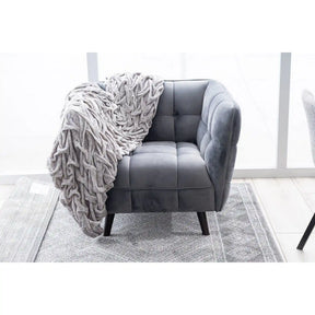 Fotoliu DETROIT OCN-39896, gri