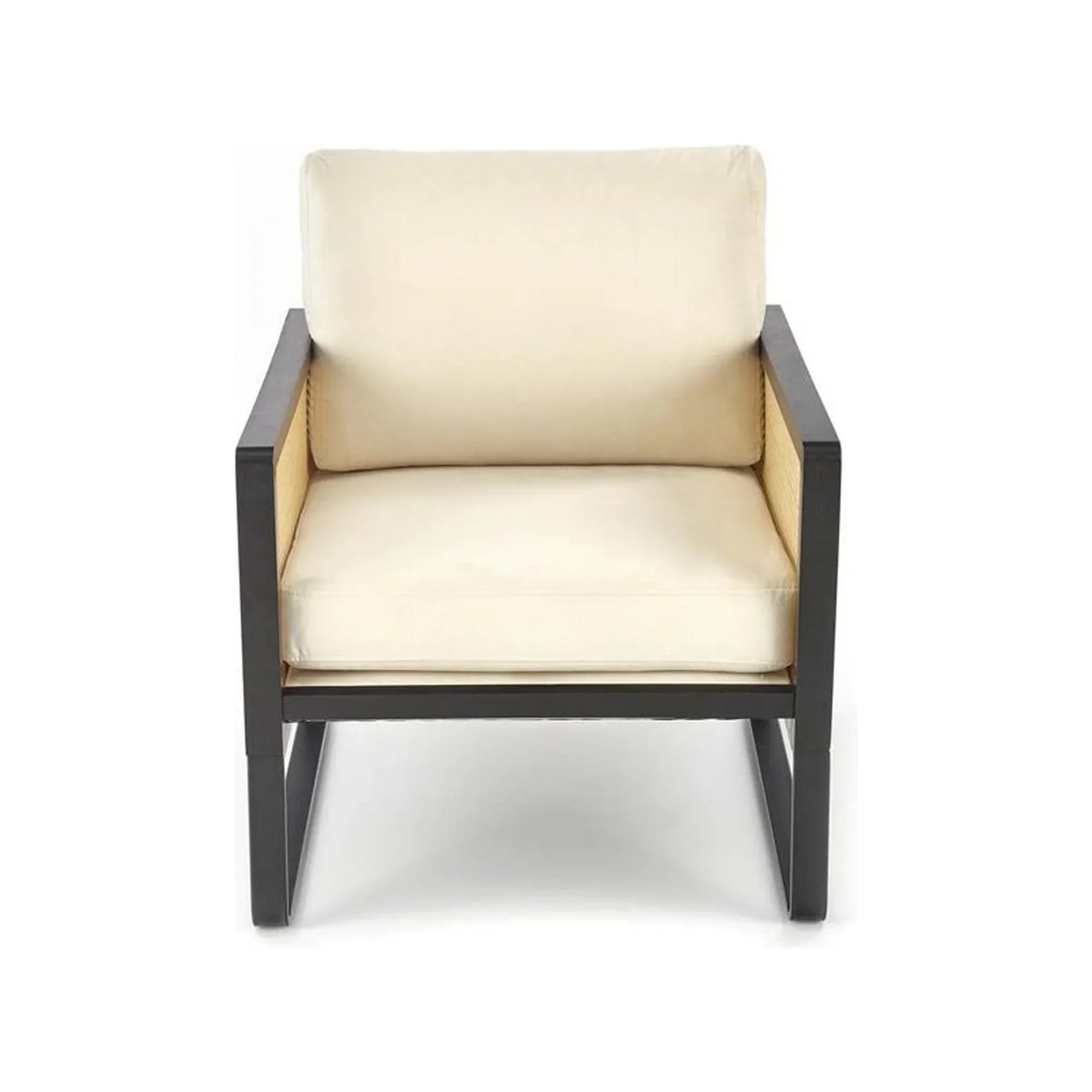 Fotoliu gradina HOUSTON OCN-37579, bej/negru