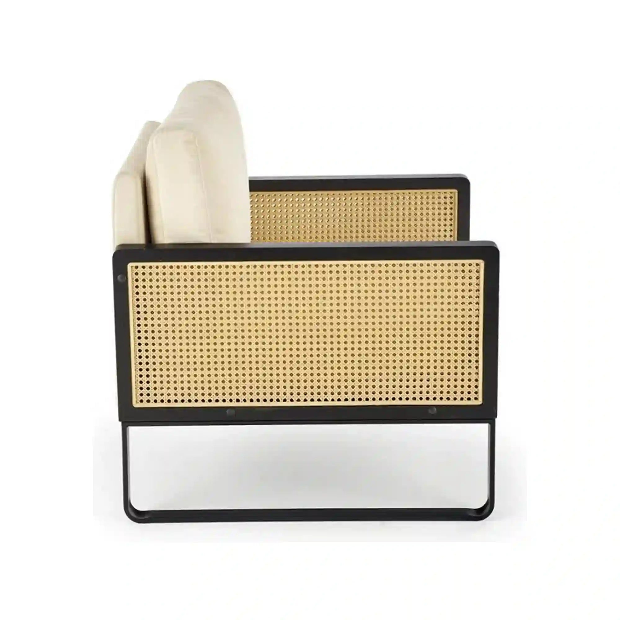 Fotoliu gradina HOUSTON OCN-37579, bej/negru