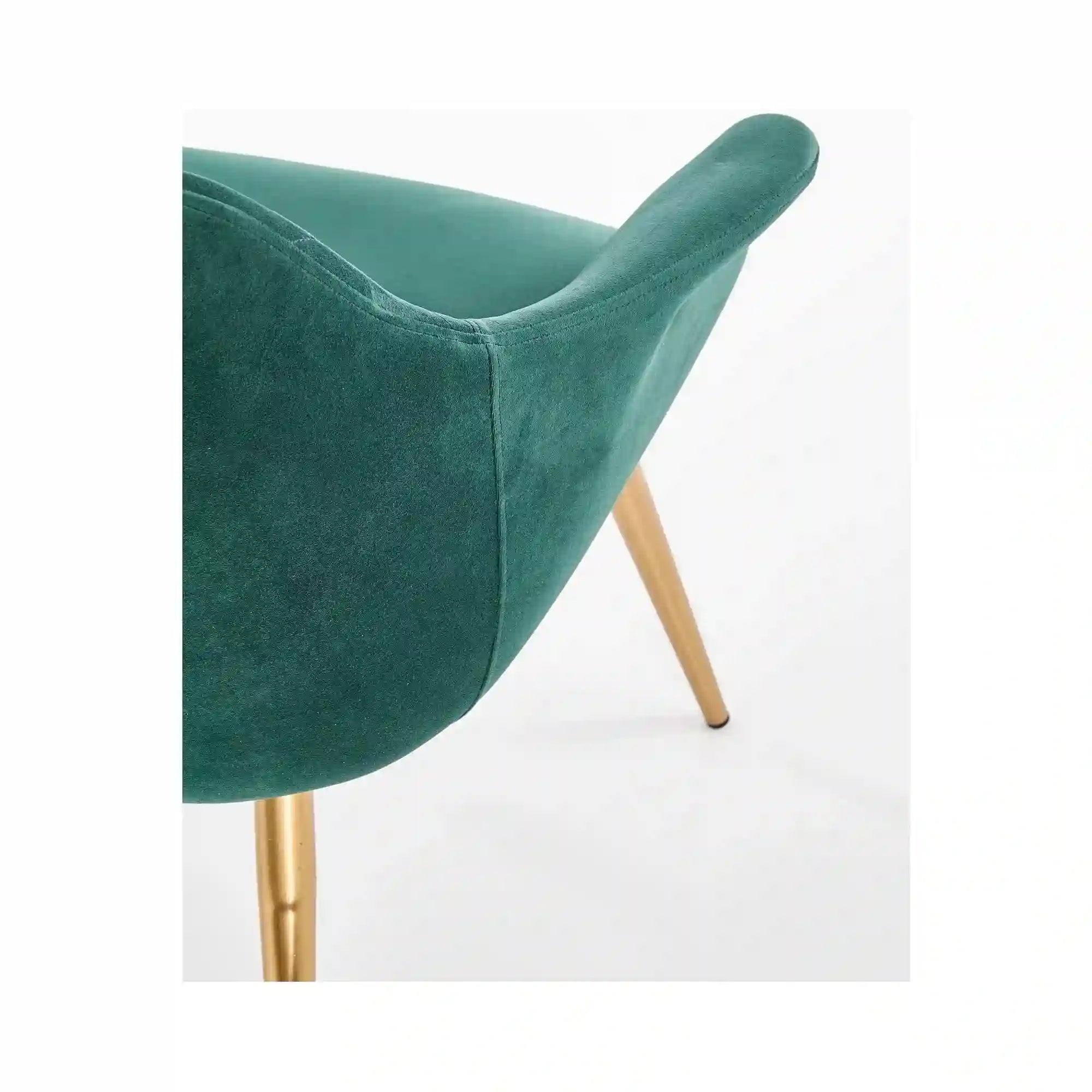 Fotoliu HOUSTON OCN-27690, verde inchis/auriu