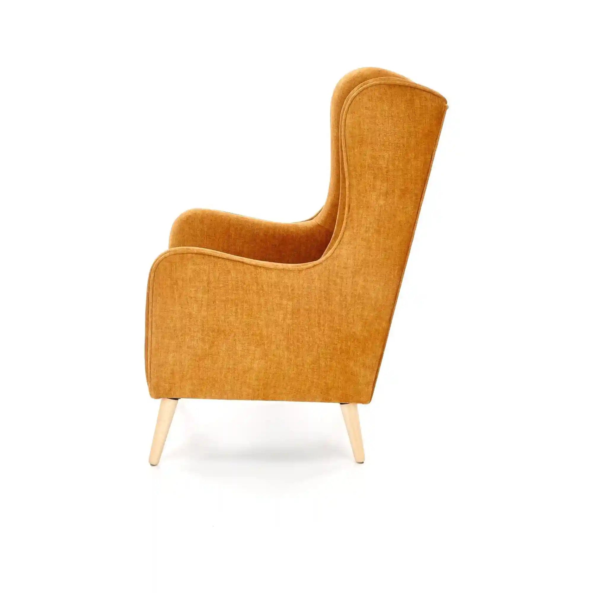 Fotoliu HOUSTON OCN-27708, galben/stejar