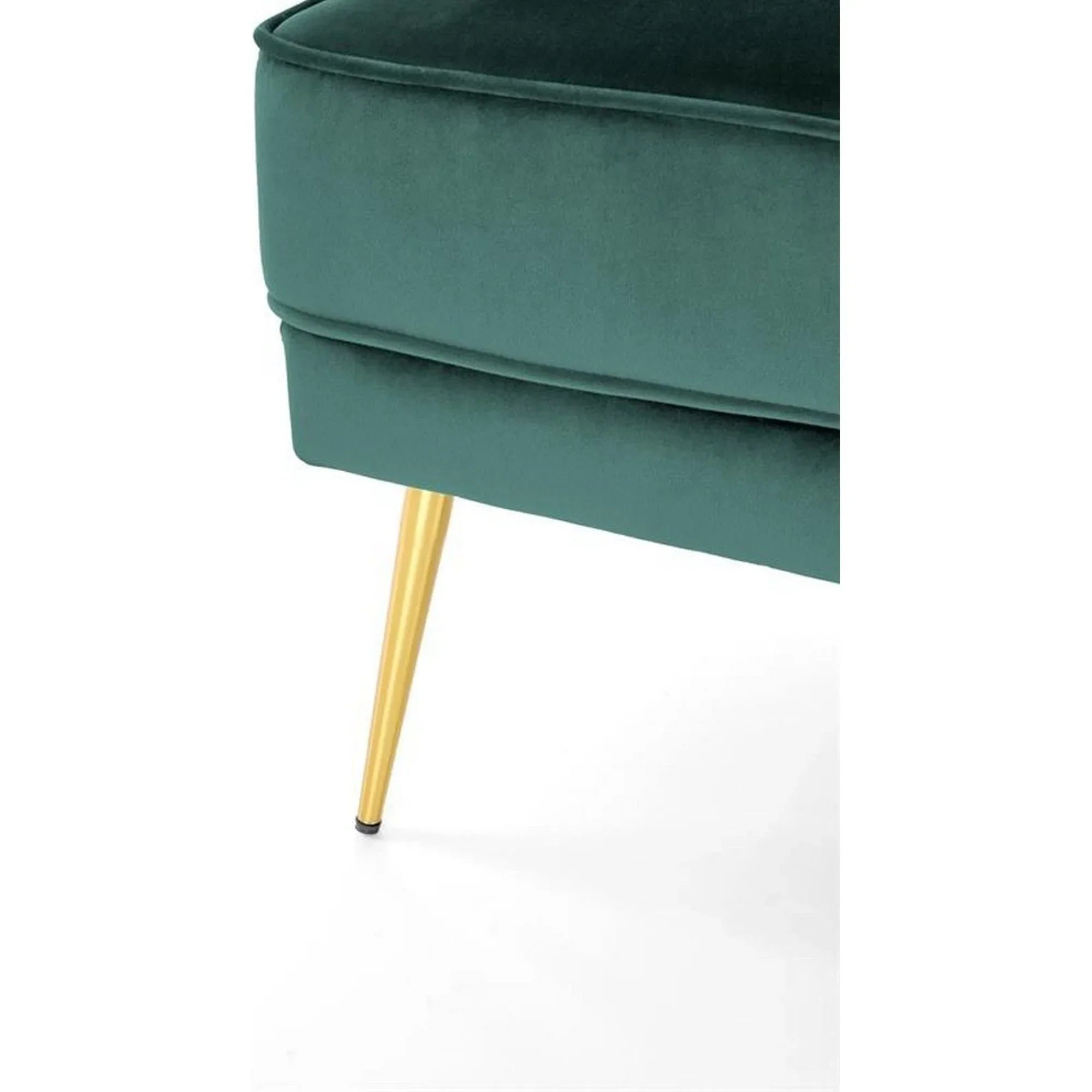 Fotoliu HOUSTON OCN-27709, verde inchis/auriu