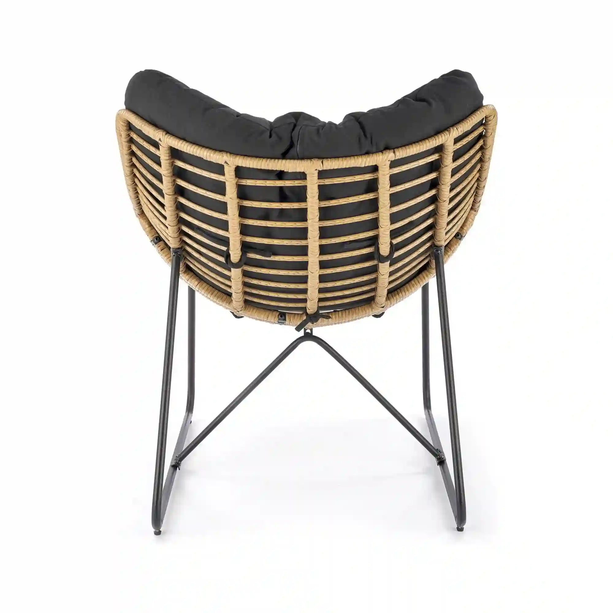 Fotoliu HOUSTON OCN-37580, negru/stejar