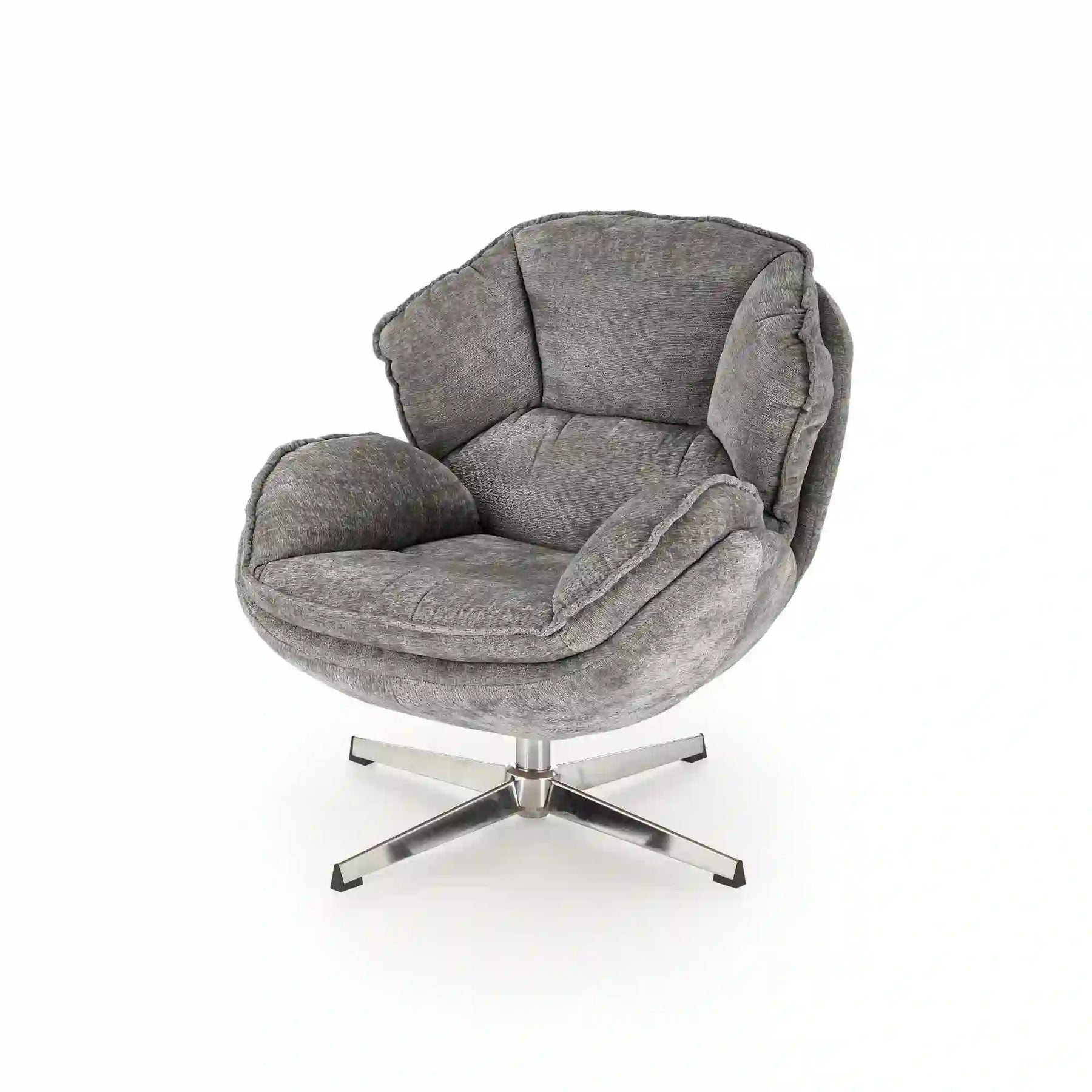 Fotoliu HOUSTON OCN-37601, gri/crom
