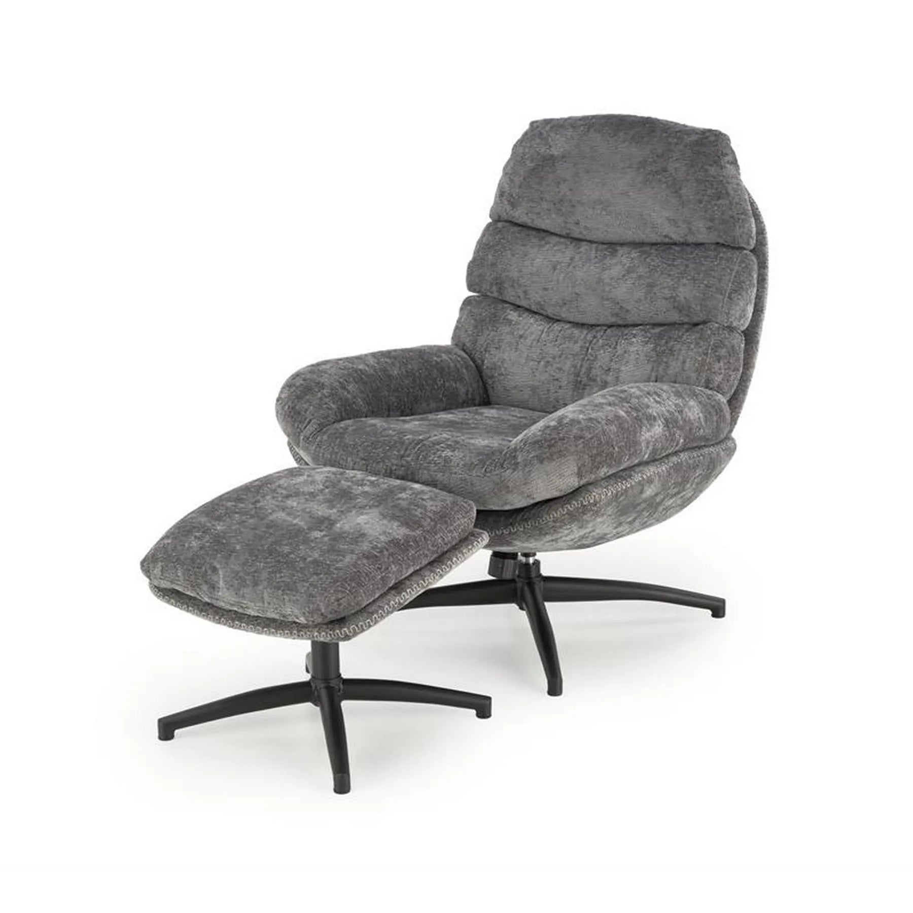 Fotoliu HOUSTON OCN-37609, gri/negru