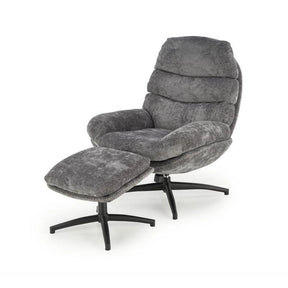 Fotoliu HOUSTON OCN-37609, gri/negru